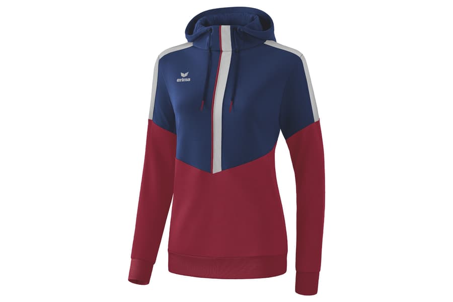 Damen Kapuzenpullover erima Squad, Gr. 34